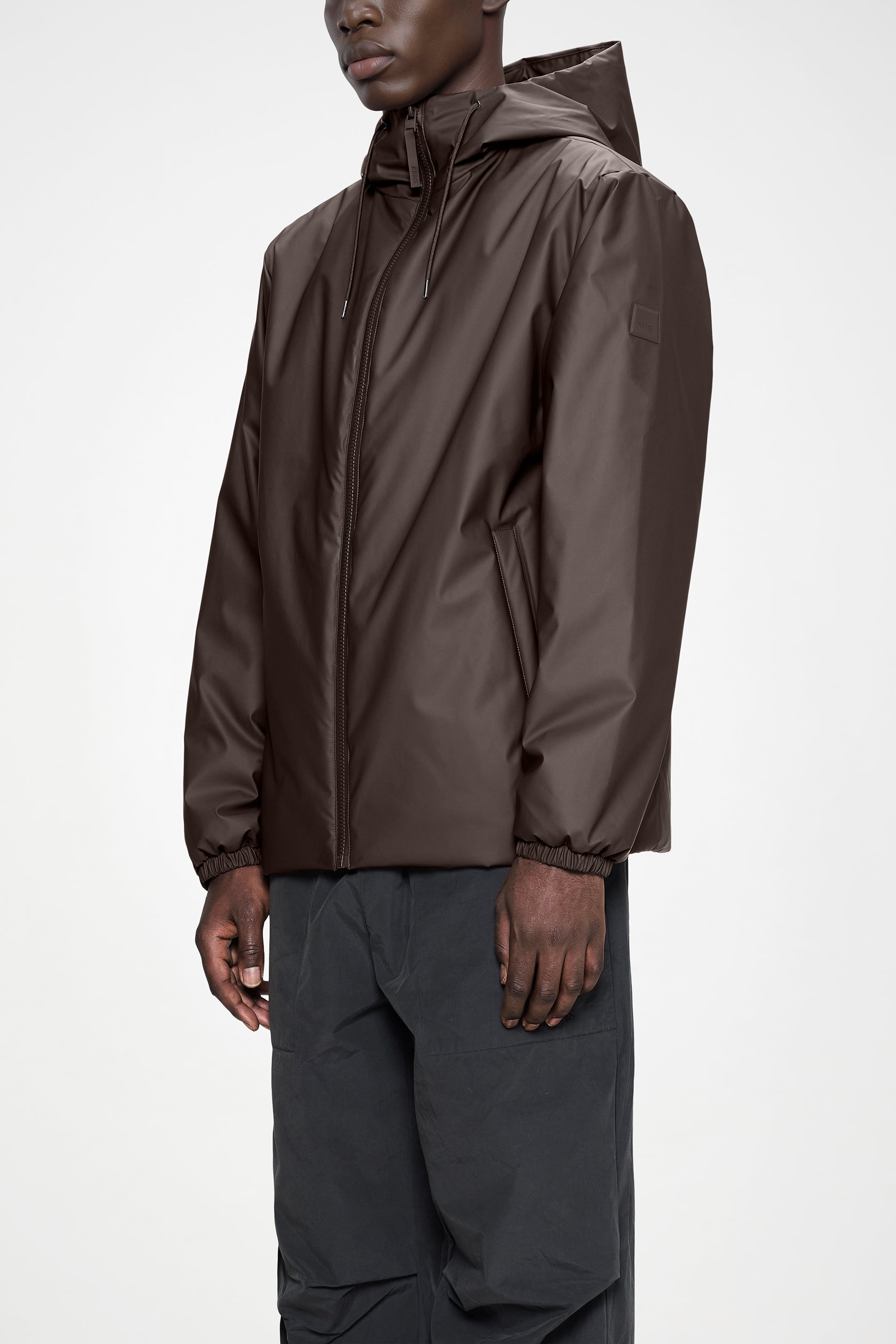 RAINS Lohja Insulated Jacket Bark Jacket