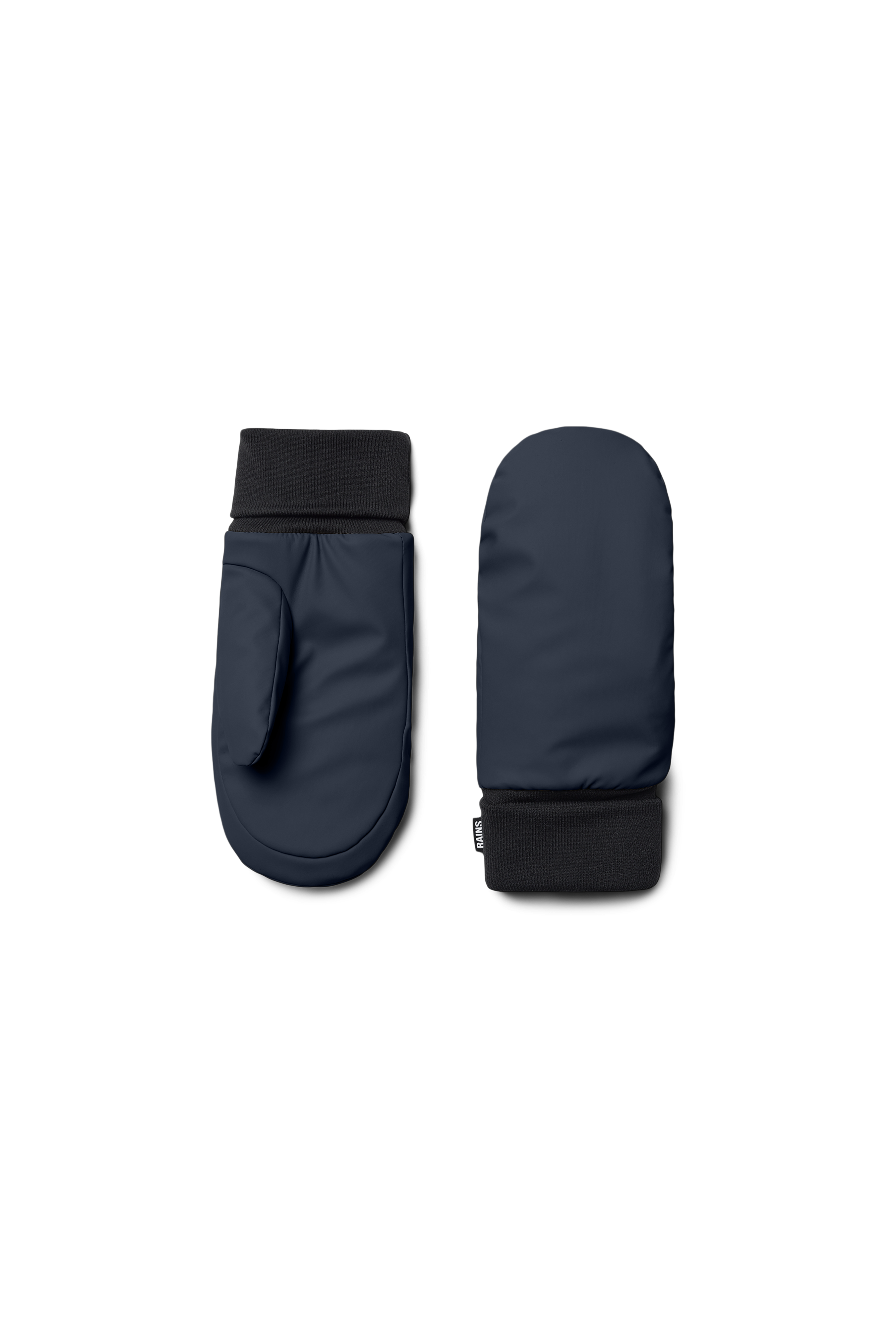 RAINS Alta Puffer Mittens Navy Gloves