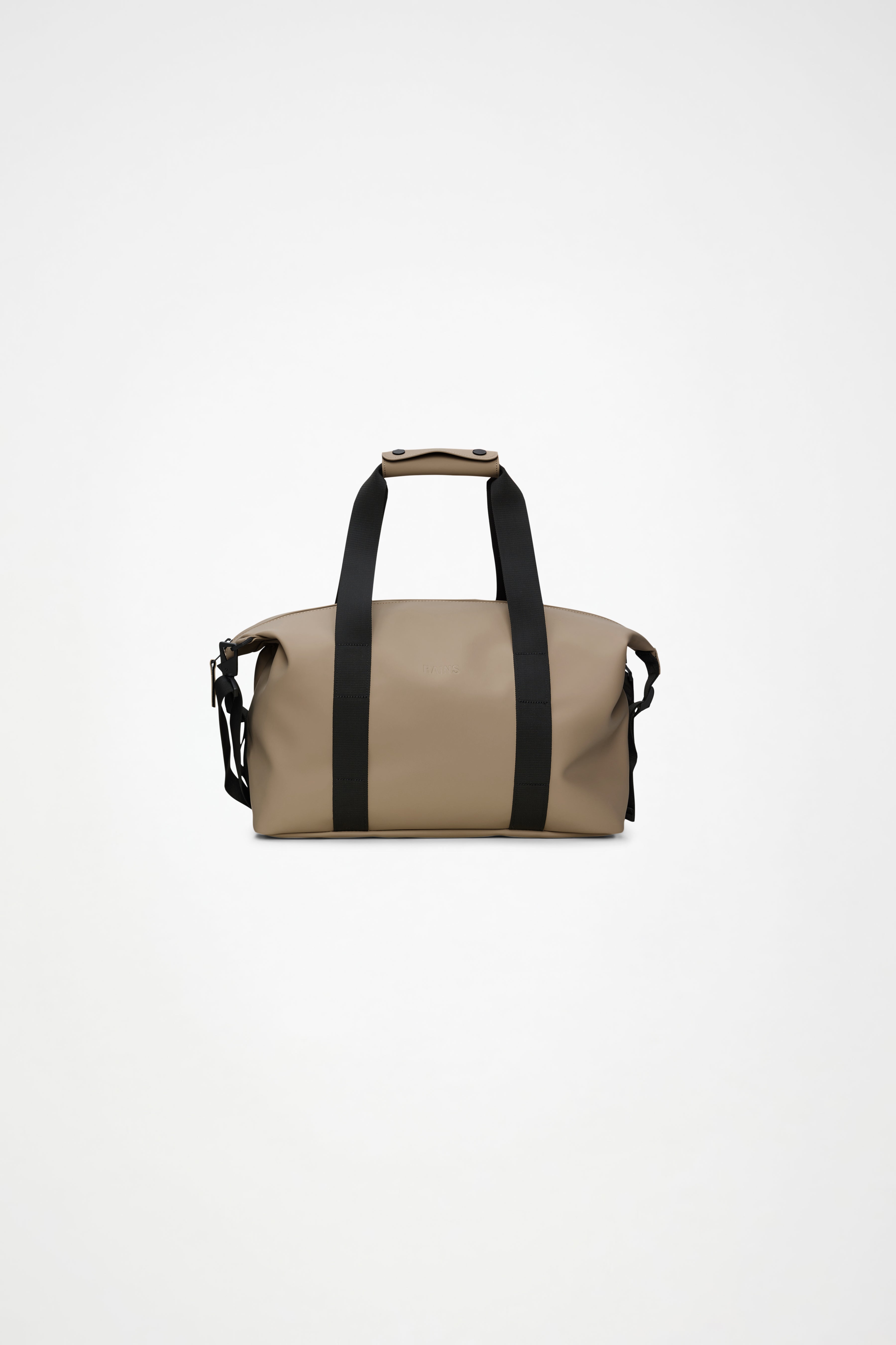 RAINS Hilo Weekend Bag Small Beige 18L H26 x D20 x W40 cm Weekender