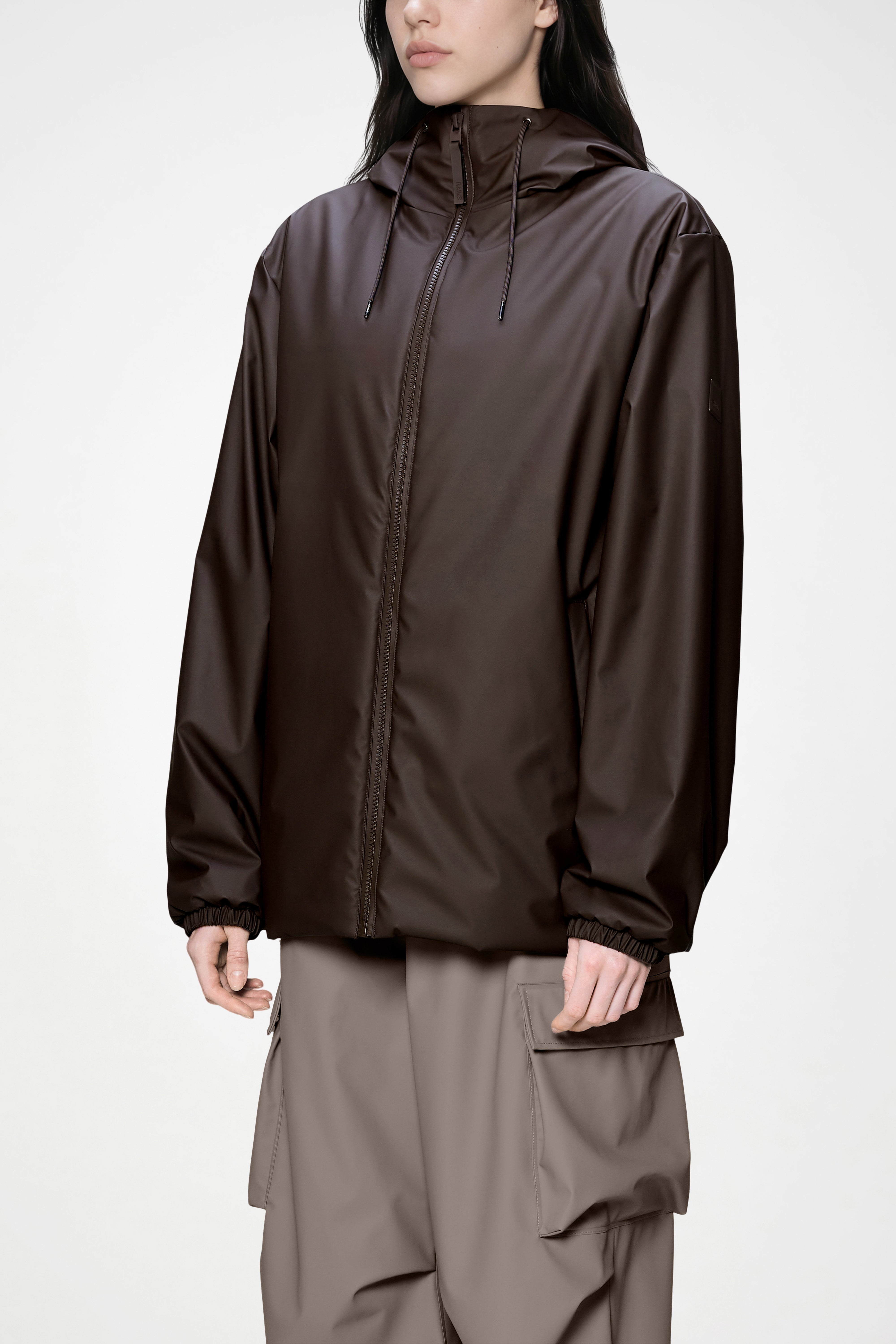 RAINS Lohja Insulated Jacket Bark Jacket