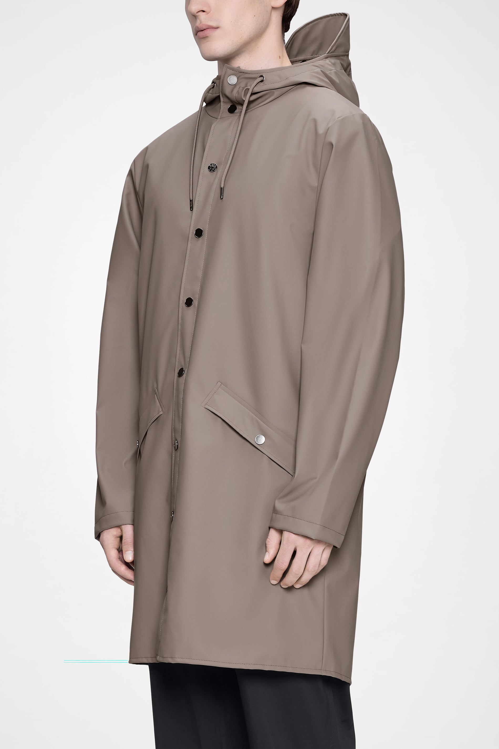 RAINS Long Jacket Cinder Jacket