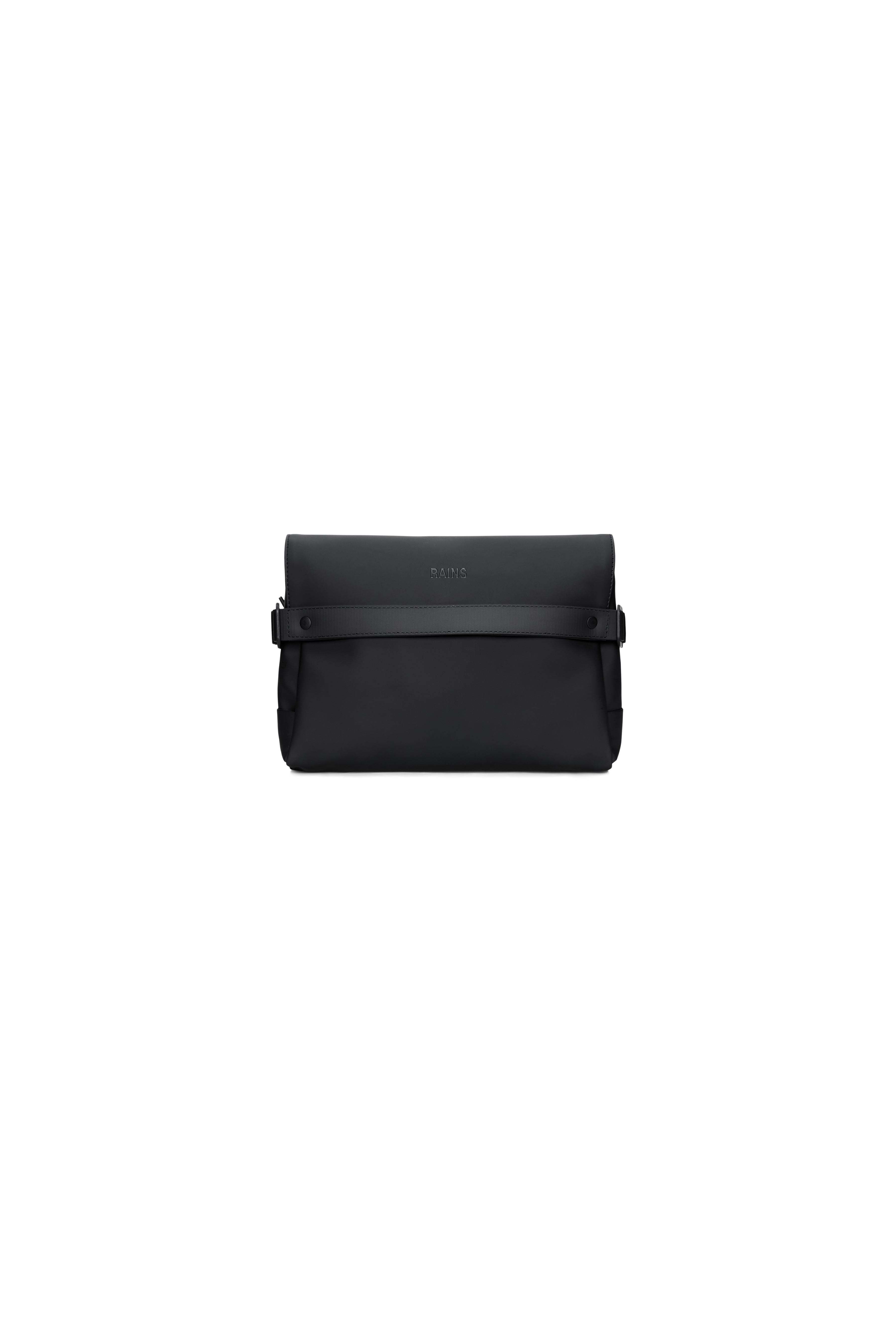 RAINS OTG Wash Bag Black 3.50L H20 x D6 x W27 cm Wash Bag