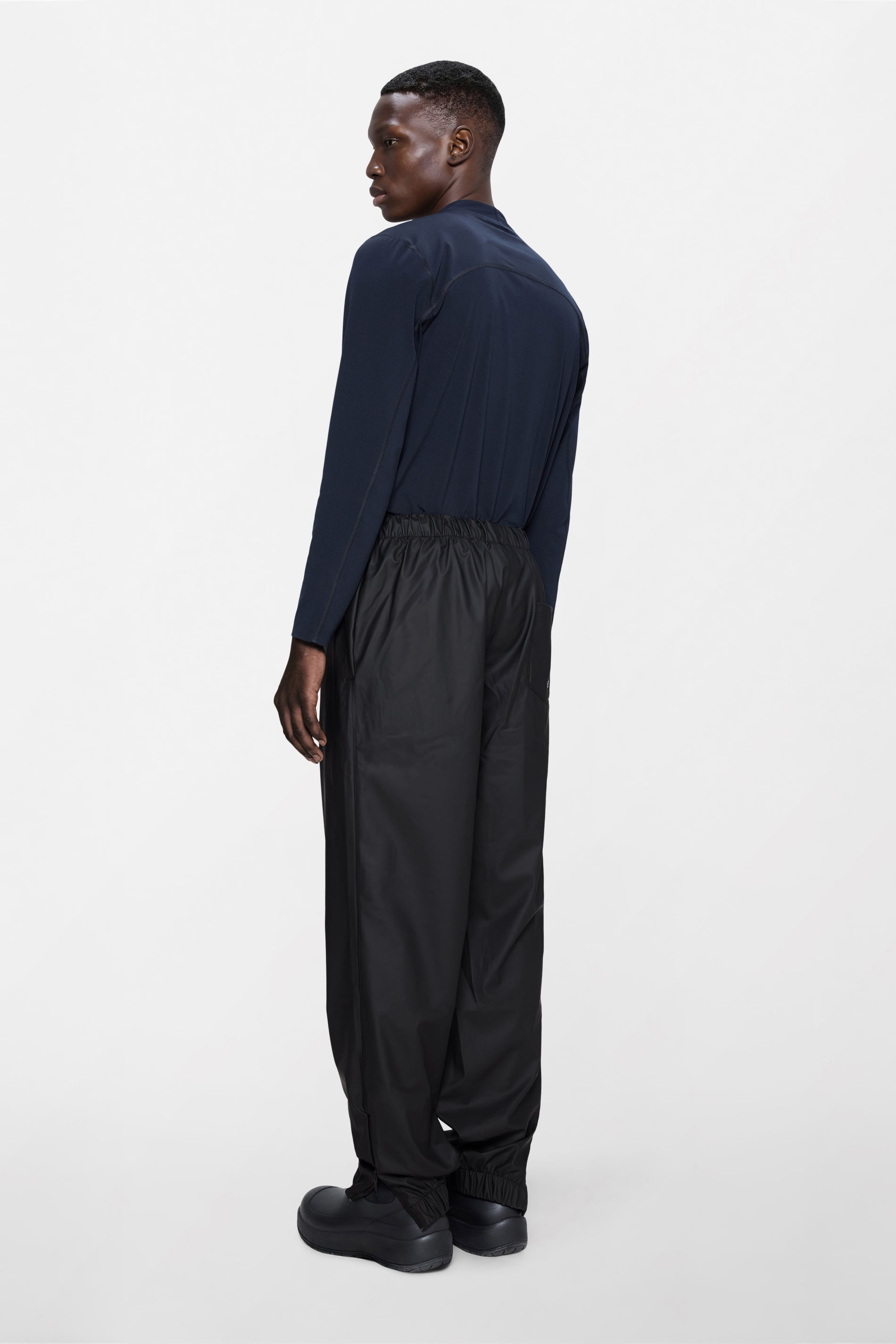RAINS Rain Pants Regular Black Pants