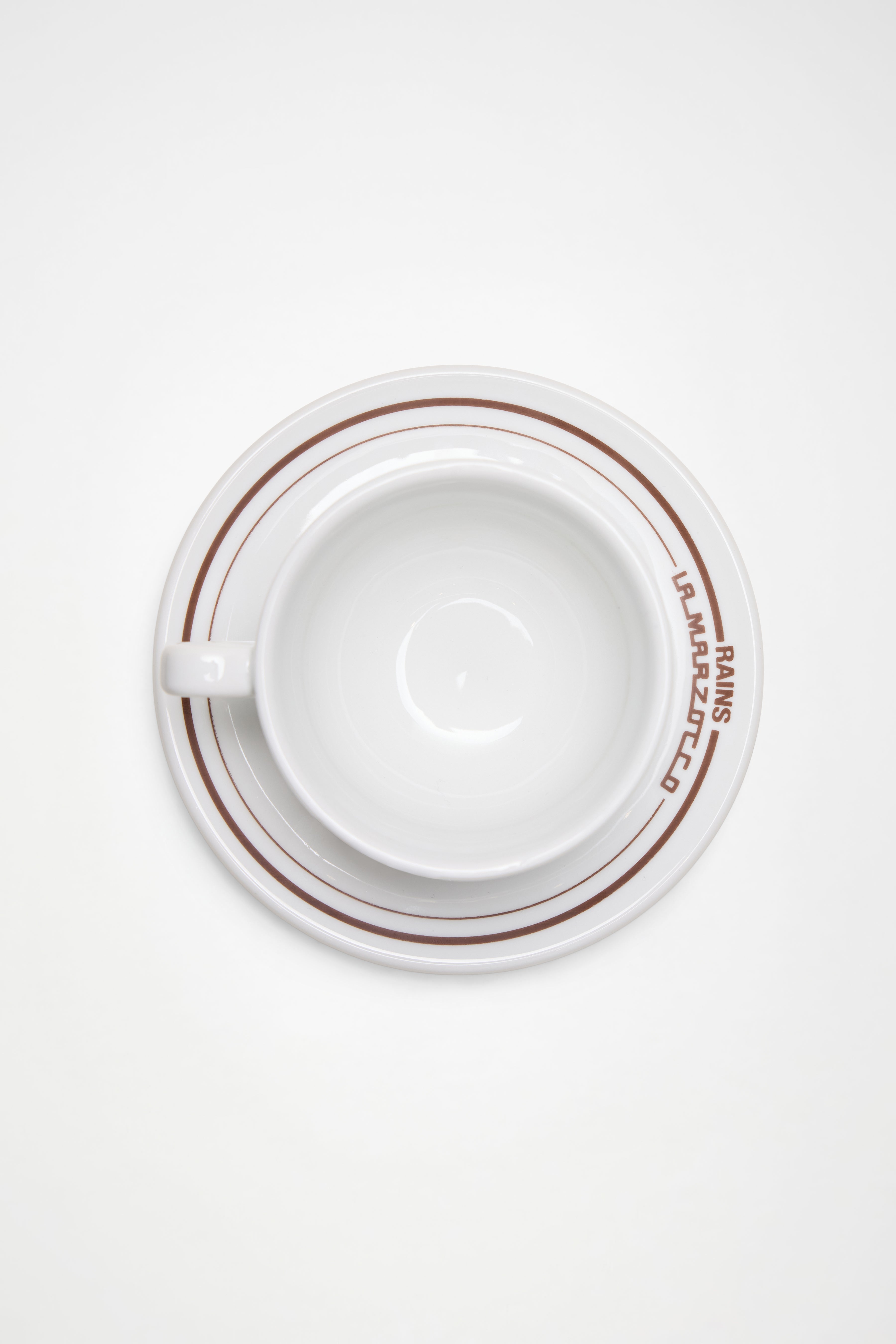 RAINS Rains x La Marzocco Cappuccino Cup White Coffee Mugs