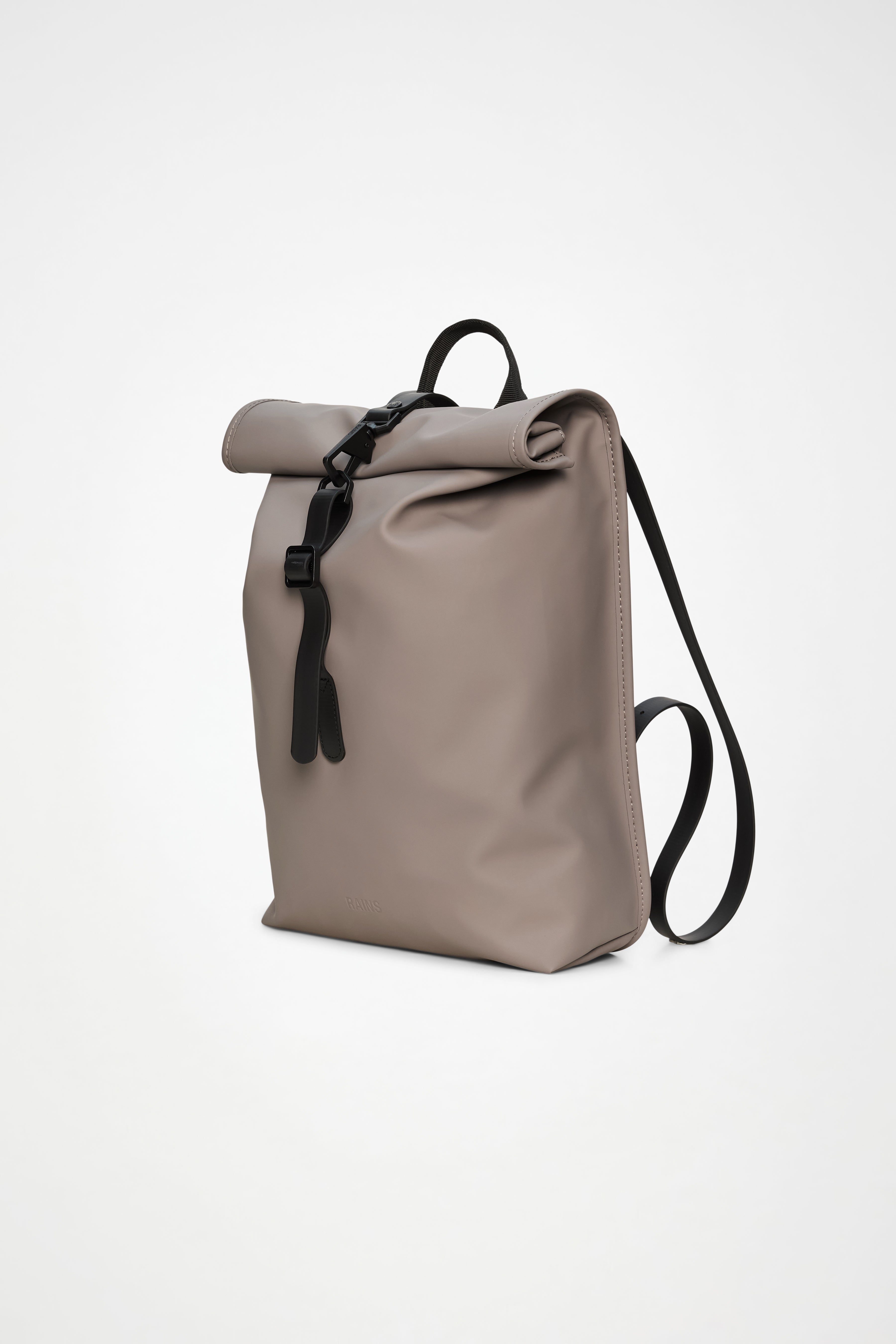 RAINS Rolltop Rucksack Mini Cinder 13L H50 x D10 x W27 cm Backpack