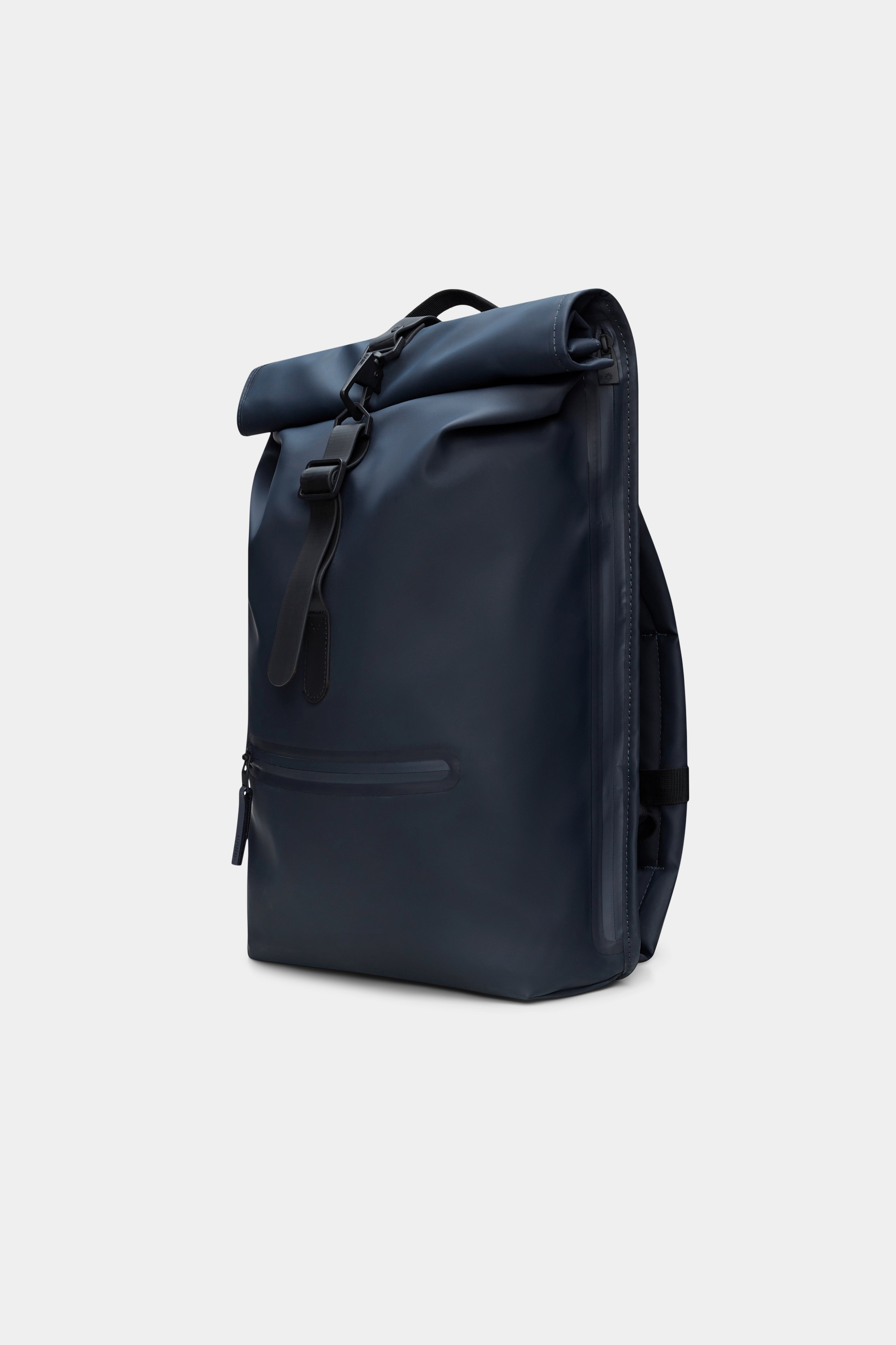 RAINS Rolltop Rucksack Navy 19L H48 x D11 x W32 cm Backpack