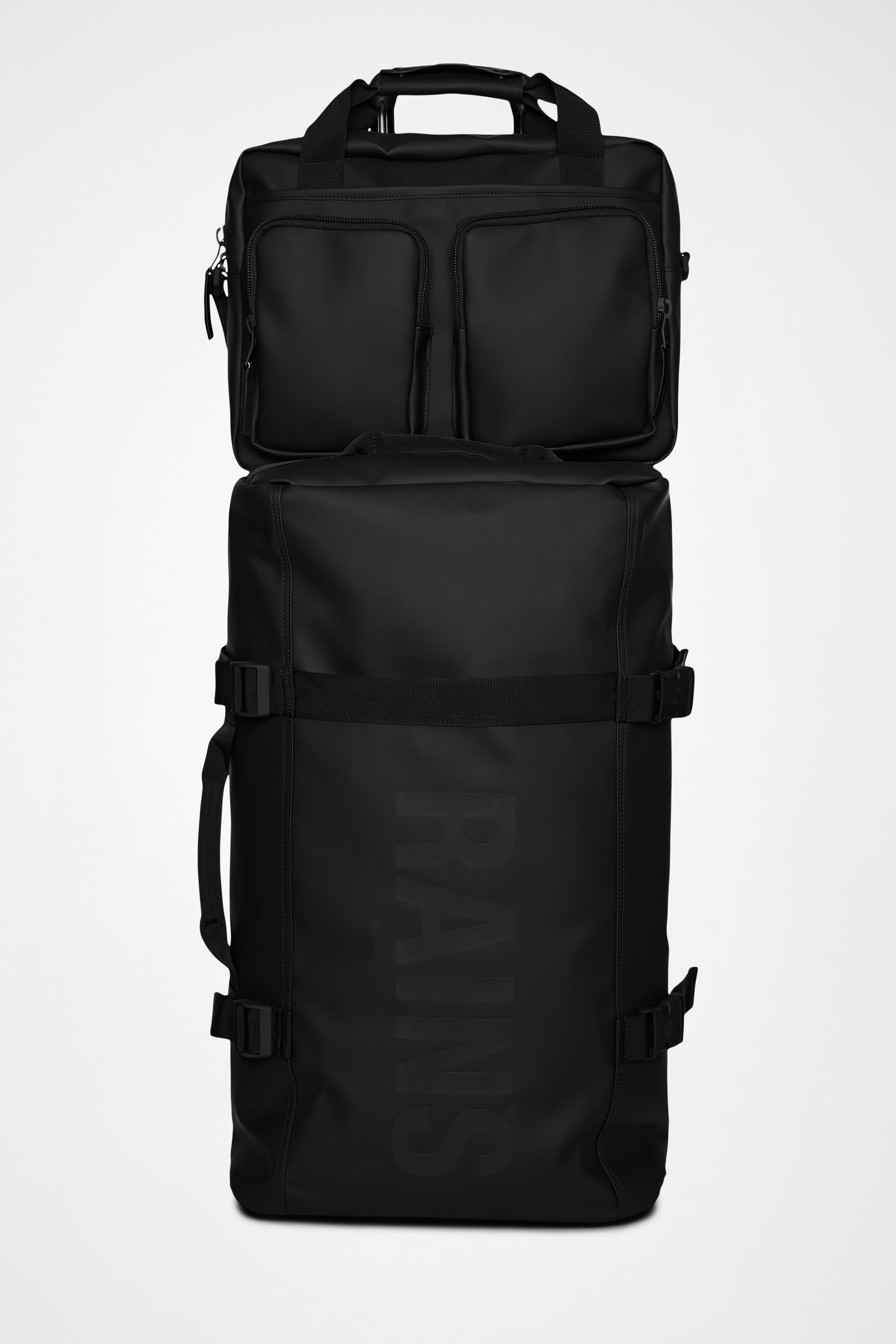 RAINS Texel Tech Bag Black 10.50L H30 x D9 x W39 cm Crossbody