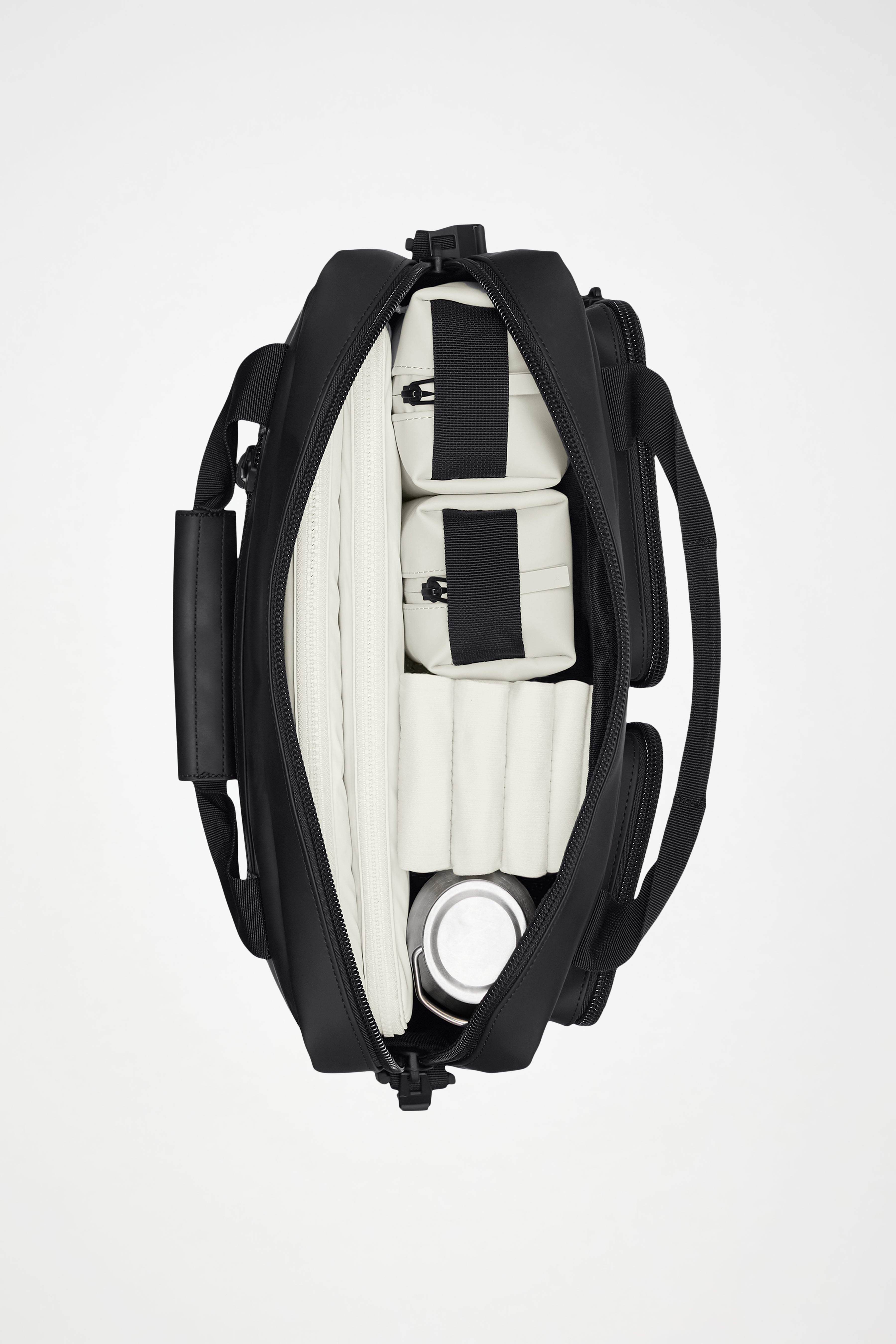 RAINS Texel Tech Bag Black 10.50L H30 x D9 x W39 cm Crossbody