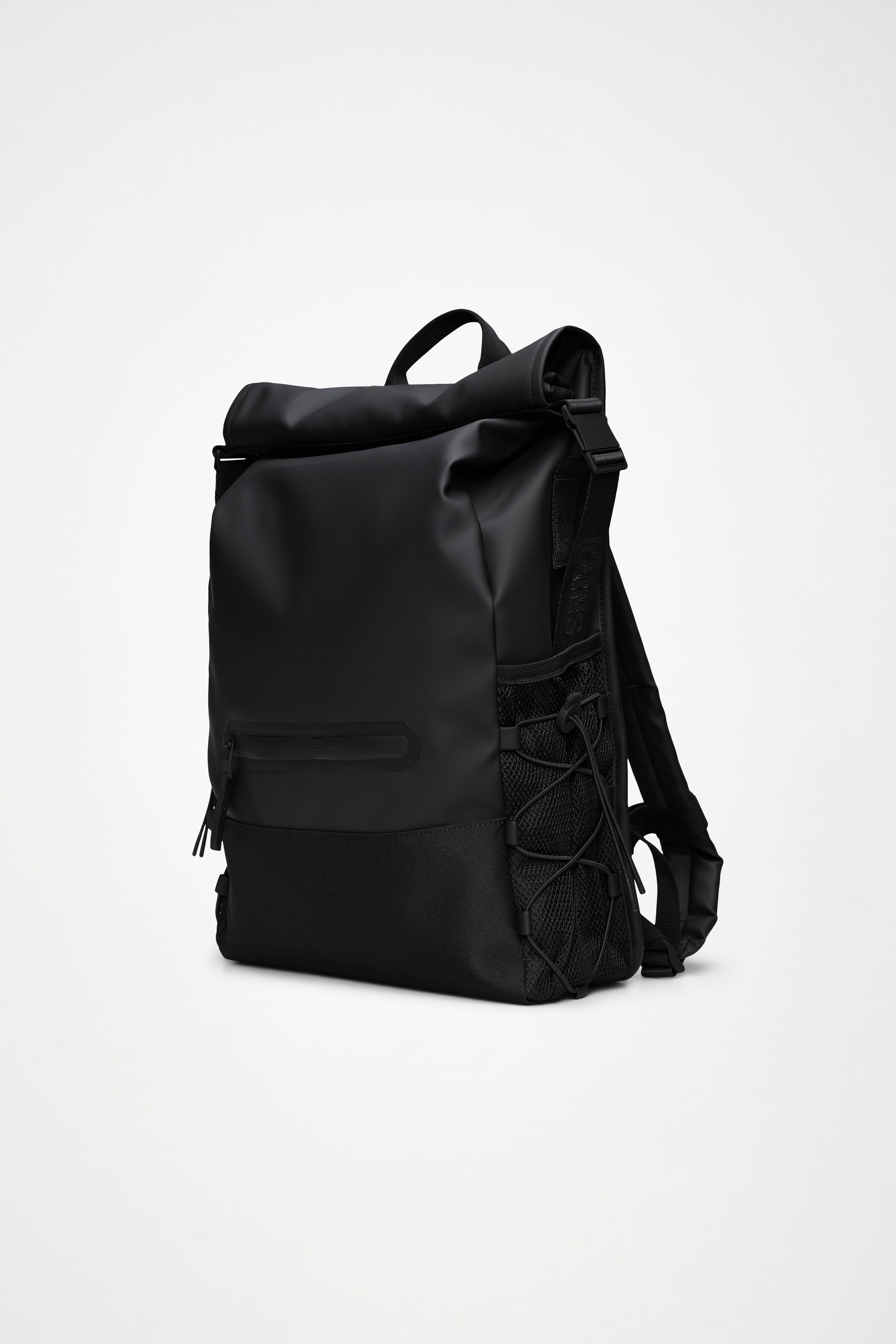 RAINS Trail Mountaineer Rolltop Black 29L H56 x D13 x W32 cm Backpack